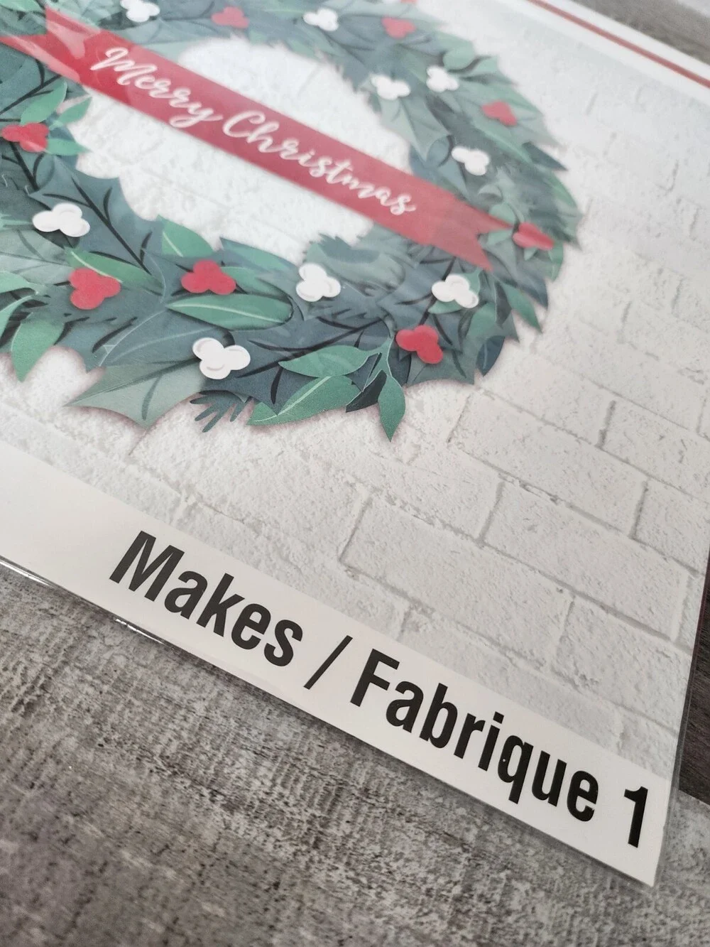 Recollections Christmas Wreath Paper Quilling Kit Sealed. 13.5